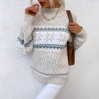 Joselyne - Damenpullover für den Winter in Grau