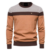 Farel -Ideal Pullover für Männer in Orange