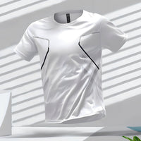 Dane - Bequemes T-Shirt in Weiß
