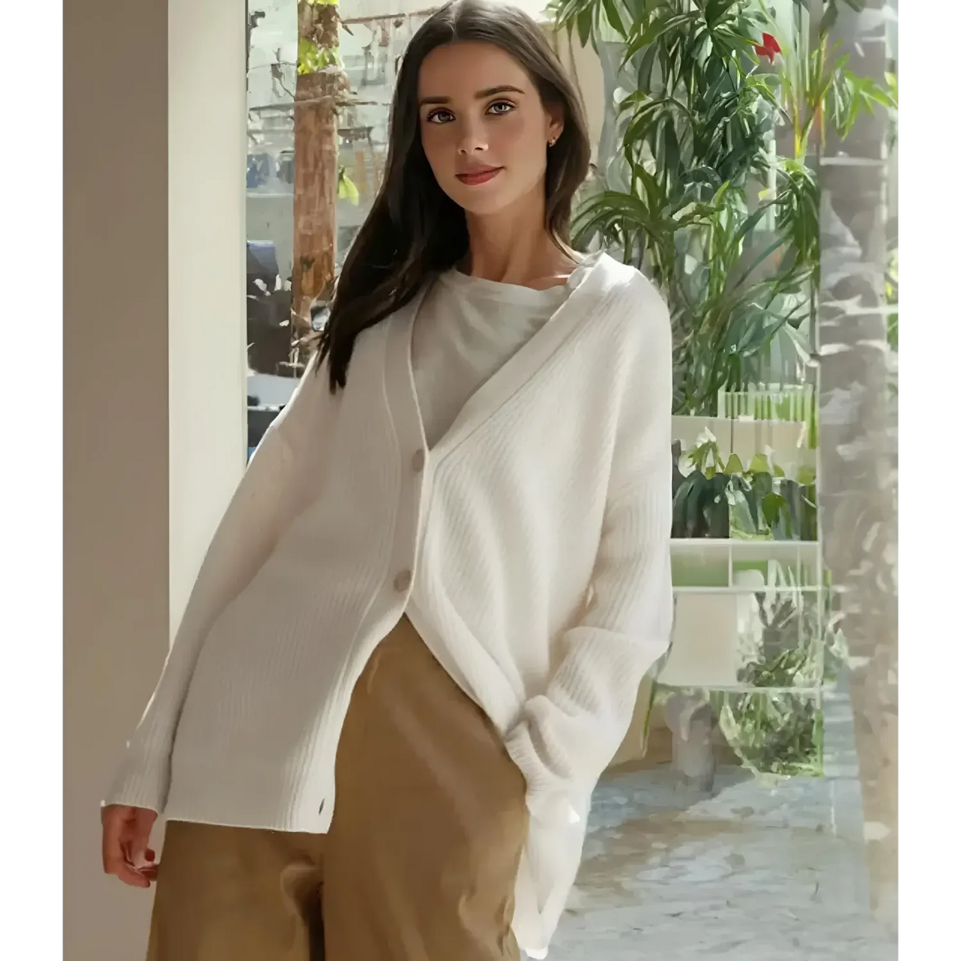 Vesino | Eleganter Cardigan mit V-Ausschnitt