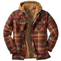 Flynn - Schicke Jacke mit Kapuze in Braun