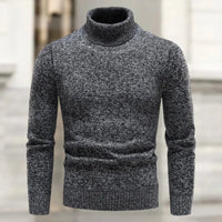 Rikiel - Rollkragenpullover für mühelose Eleganz in Grau