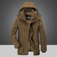 Magnus – Die ultimative Winterjacke für Herren, die Stil & Wärme vereint in Braun