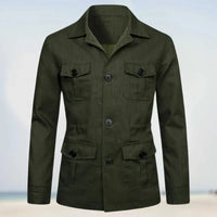 Leopold - Elegante Jacke für Männer in Armeegrün