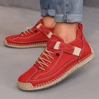 Luke | Herren Elegante Outdoor Schuhe Komfort Robust Vielseitig Modern in Rot