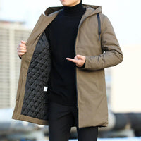 Severin | Wasserdichte Winterjacke für Männer in Khaki