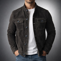Milo | Hemdjacke mit weichem Griff in Schwarz