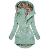 Lavena - Stylische und bequeme Kapuzenjacke in Grün