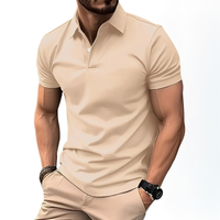 Deacon - Komfortables Poloshirt in Khaki