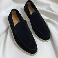 Premium Wildleder-Loafer für Herren (1+1 GRATIS) in Schwarz