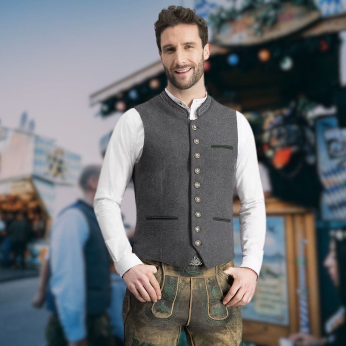 Lucas | Stylische und einzigartige Trachtenweste