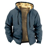 Mervin - Farbige und kuschelige Hoodies für Herren in Blau