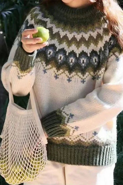 Karela | Damenpullover mit wunderschönem Muster