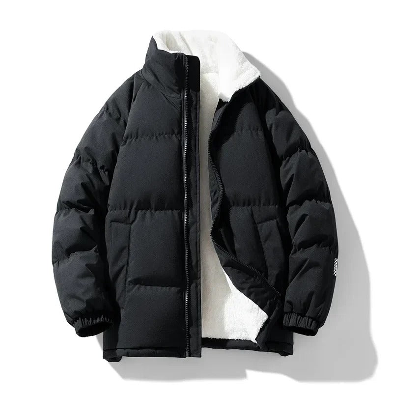 Stilvolle Warme Fleece Puffer Winterjacke für Damen | Ideal für den Winter