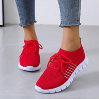 Petra | Bequeme Alltags Sneaker in Rot