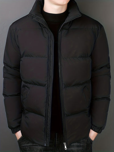 Stilvolle gepolsterte lässige Winterjacke für Herren | Ideal für den Winter