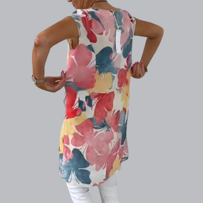 Klarissa™ | Lässige Blumenbluse für jeden Tag