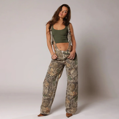 Fudus | Tiefende Jeans Overalls