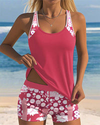 Chiara | Modisches Badeanzug-Set in Rosa