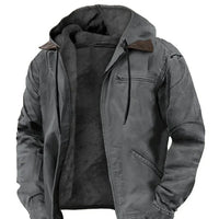 Wilhelm - Elegante Jacke für Herbst und Winter in Grau