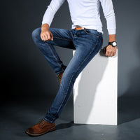 Julian | Premium-Stretchjeans in Blau