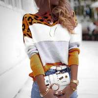 Raphaelle - Damenpullover mit auffälligem Muster in Gelb