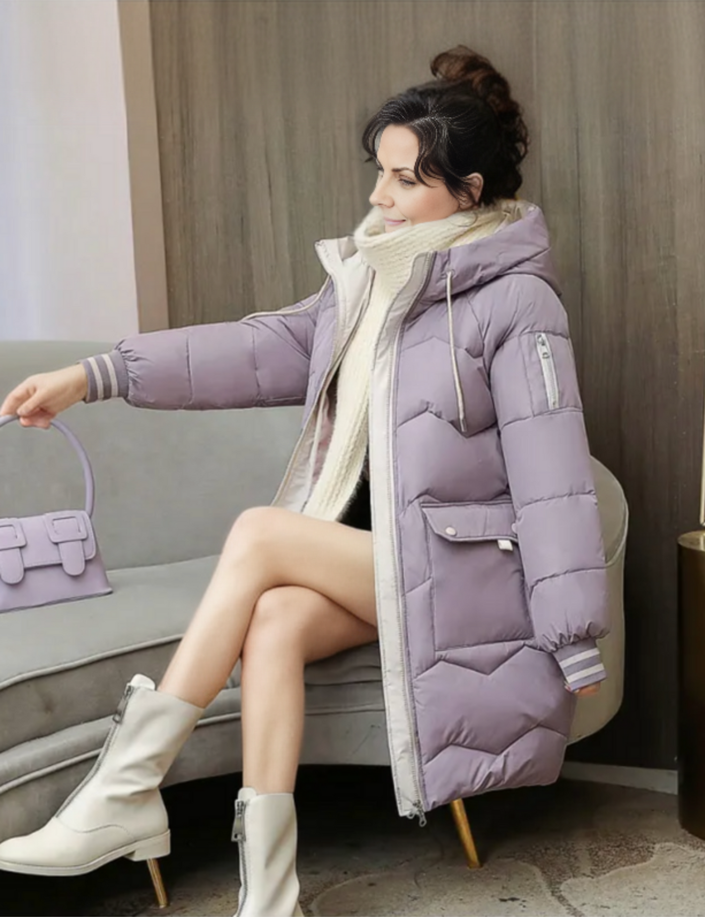 Stilvolle lässige Winter Daunenparka für Damen | Ideal für den Winter