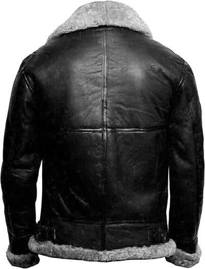 Rivi | Warme Leder-Winterjacke