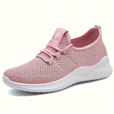 Lässige und Elegante Damen-Sneaker in Unifarben | Perfekt für Outdoor-Aktivitäten