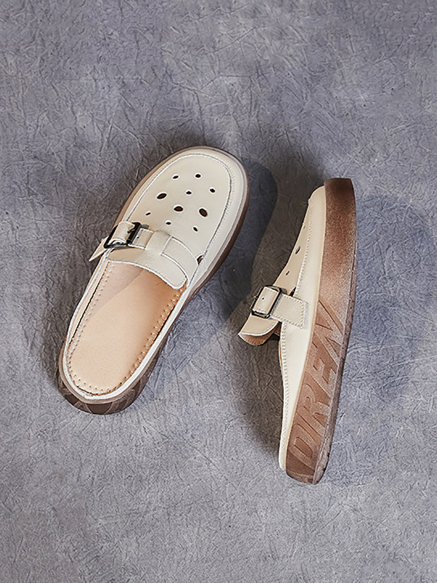 Hestery | Rückenfreie Mules Flats für Frauen