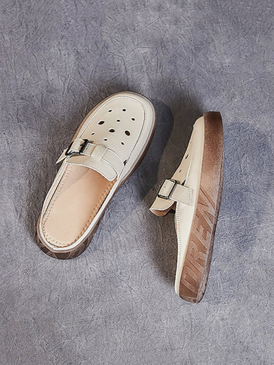 Hestery | Rückenfreie Mules Flats für Frauen