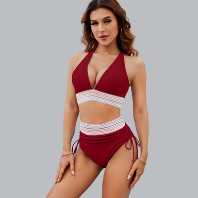 Catharina™ | Hochtailliertes Bikini-Set