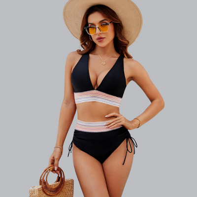 Catharina™ | Hochtailliertes Bikini-Set