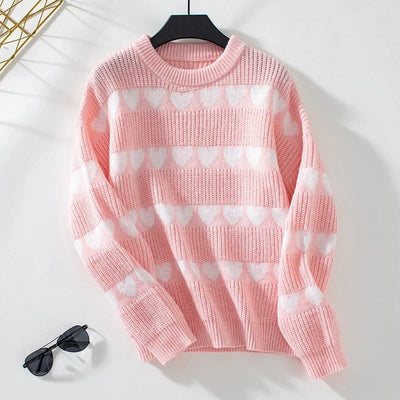 Herziger Winterpullover für Frauen