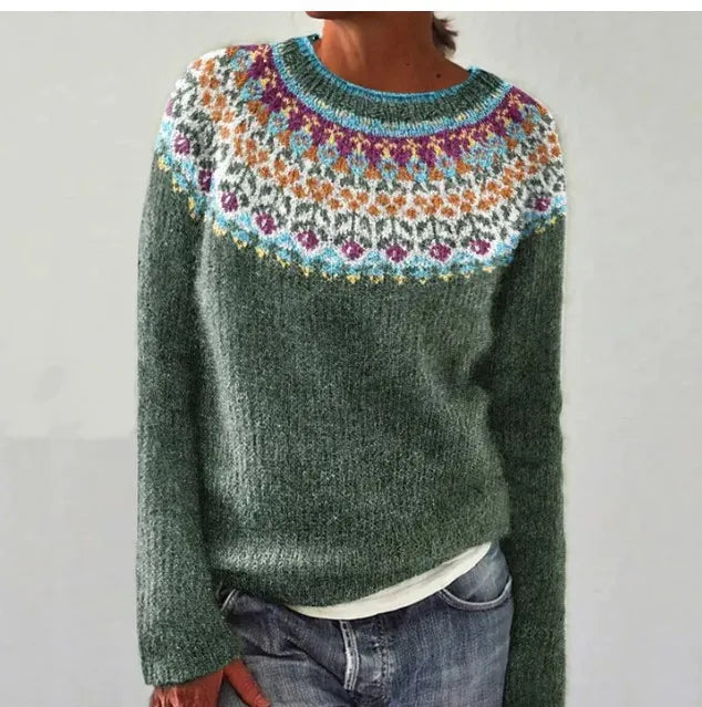 Damen - Warmer Strickpullover