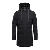 Felian- Herren-Winterjacke | Zeitlos und robust in Schwarz
