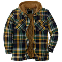 Flynn - Schicke Jacke mit Kapuze in Gelb