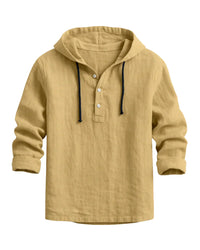 ANGEL | Luxus-Kapuzenshirt in Khaki