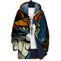 Braiden - Moderne, farbenfrohe Herrenjacke in Orange