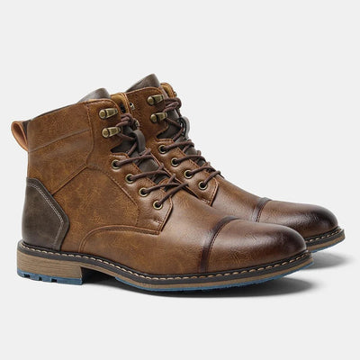 Romaza | Vintage Leder Herrenstiefel