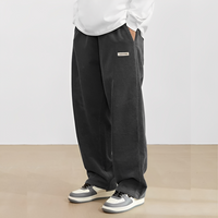 Dally - Lässig geschnittene Herrenhose im modischen Look in Dunkelgrau