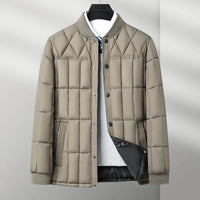Dicke urbane Daunenjacke für Herren - ROAN in Beige