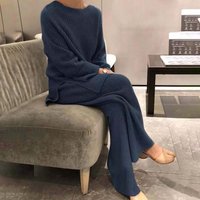 Samantha - Bequemes Set mit Hose in Blau