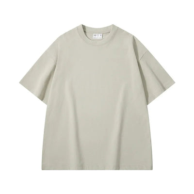 Männer Oversized Lose Kurzarm Shirt