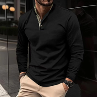 OLIVER – Langarm-Polo mit stylischem Kragen in Warta