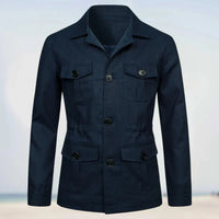 Leopold - Elegante Jacke für Männer in Marineblau
