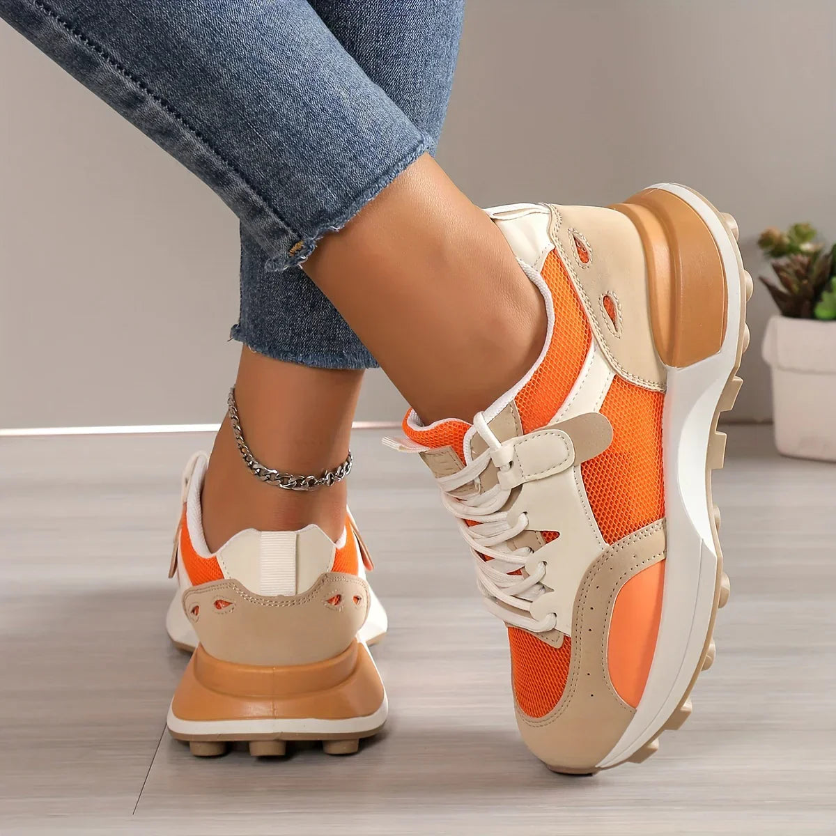 Enolara | Atmungsaktive Sport-Trainer -  Komfortabel & Rutschfestes Design
