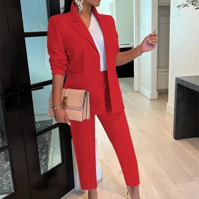 Blazer und Hosen Set für Damen