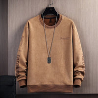 Niko - Eleganter Winterpullover für Männer in Braun