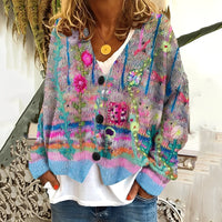 Nydia - Komfortabler und warmer Pullover in Hellblau